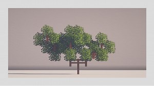 Custom oak, acacia, spruce, and birch trees! 🌲🪴🌿 Minecraft Map