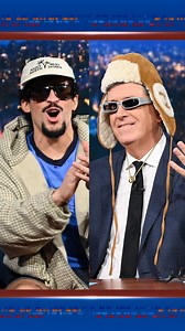 Bad Bunny gives Stephen a makeover. #Colbert | The Late Show with Stephen Colbert