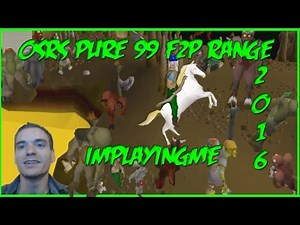 Old School Runescape F2P Pure Range Guide