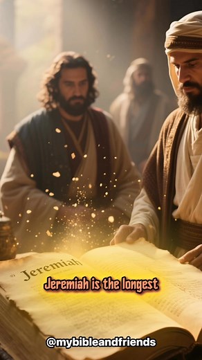 14K views · 327 reactions | Did you know… Jeremiah is the longest book in the Bible by word count? Although Psalms has more chapters, Jeremiah contains the most written words — making it the Bible’s longest book overall. #BibleFacts #ChristianContent #Jeremiah #ScriptureKnowledge #FaithEducation #BibleHistory | Christian Religion | Facebook