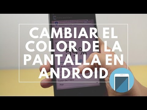 How to change the screen light color on Android