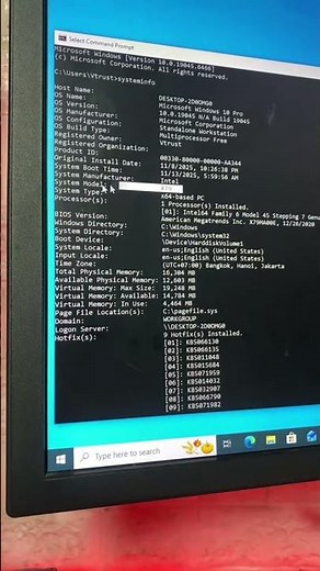 This Windows Command Exposes Your Entire System #shorts #pcbuild #techtips