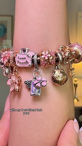 Happy Sunday! We are loving the styling and sentiment behind Trace's beautiful charm bracelet. Which charm is your favorite? 📷: https://www.tiktok.com/@traceofhearts | Pandora