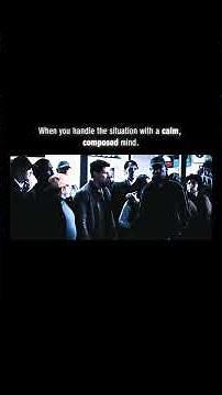 Calmness turns chaos into strategy. #inspiration #shorts