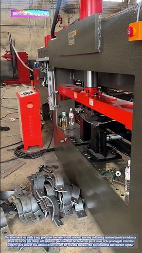 Metal Shaped by Force: How CNC Hydraulic Presses Forge Precision Pipe Clamps