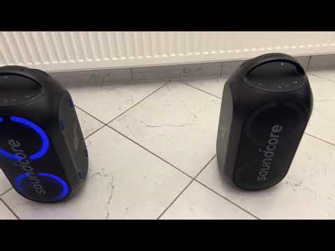 My Soundcore speakers with Party Cast 2.0