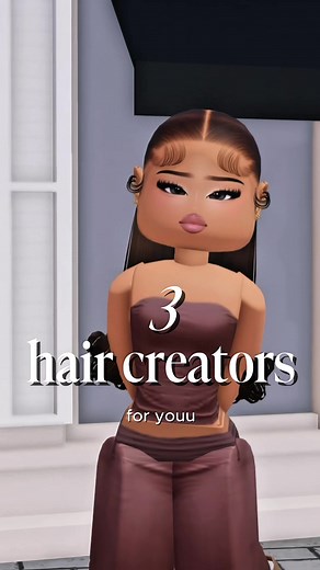 3 hair creators for you!💇‍♀️ | #berryave #berryavenuevlog #robloxfyp #hair #berryavenue