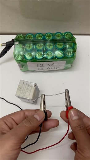 12v battery vs soldering wire #12v #diy #battery