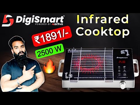 Digismart 2500W🔥Infrared Cooktop Unboxing and Review| Worth it ✅or Not❌