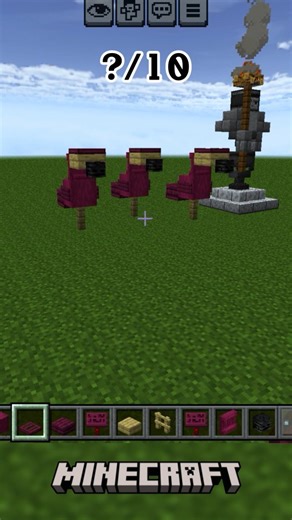 Alok on Instagram: "Minecraft Build Ideas / Flamingo 🦩 statue #minecraft #minecraftbuild #minecraftasmr"