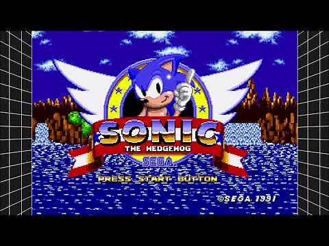 Green Hill Zone (Tokyo Toy Show 1990 Rotation Demo) - Sonic The Hedgehog (1991)