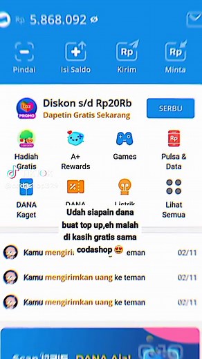 yang mau ikutan paket lengkap dulu #codashopevent #codashopfreefire #freefire #fyp