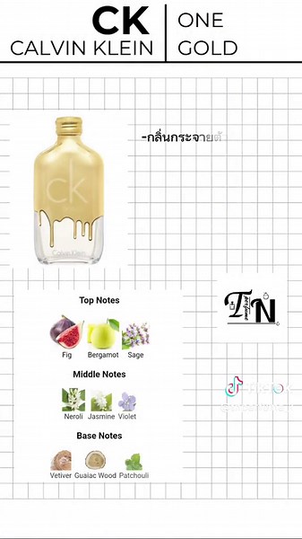 รีวิวน้ำหอม CK One Gold กลิ่นหวานทันสมัย