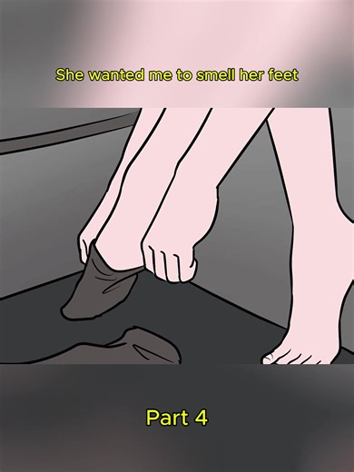Funny Animation About Smelling Feet