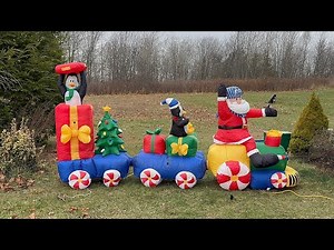 Gemmy 2007 animated inflatable train