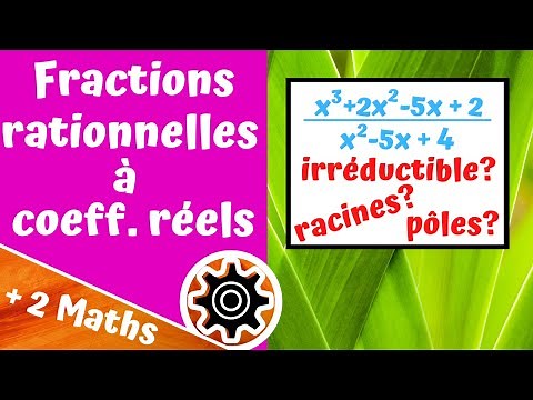 Rational fractions with real coefficients