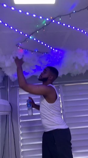 Mesmerizing Sky Clouds in Room