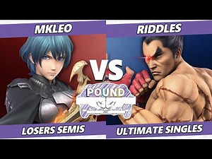 Pound 2022 Losers Semis - MkLeo (Byleth) Vs. Riddles (Kazuya) SSBU Smash Ultimate Tournament
