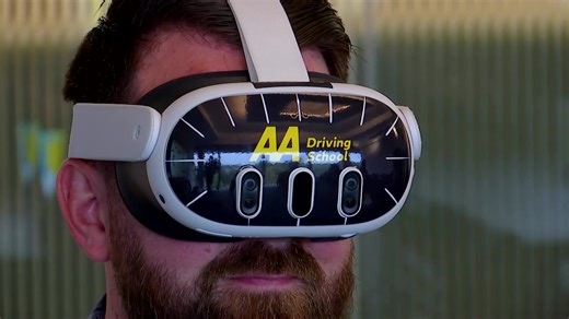4.4K views · 61 reactions | AA Driving School Academy uses VR with Meta's Quest 3 headsets to train instructors on modern road hazards like cyclists and scooters in a controlled environment. | Reuters | Facebook