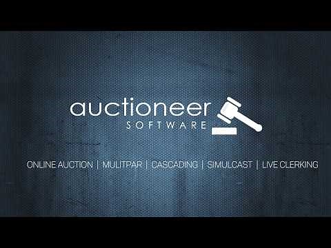 Live Auction Clerking Software