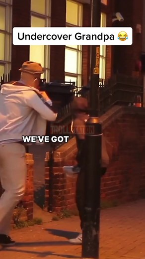 Bad Grandpa Undercover shotta 😂 #trollstation #prank #badgrandpa #funny #ukmemes #police