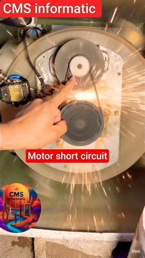washing machine motor short circuit #cmsinformatic #electrcal #homeappliance #foryou #viral