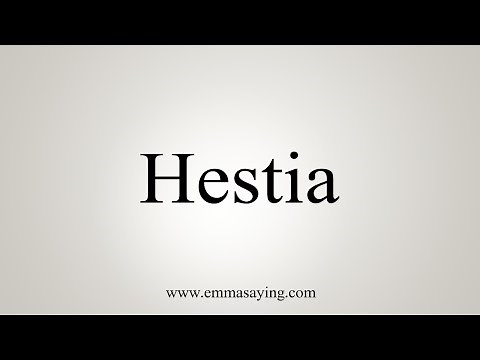 How To Say Hestia