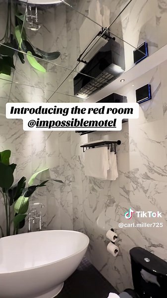 Discover the Unique Red Room at Impossible Motel