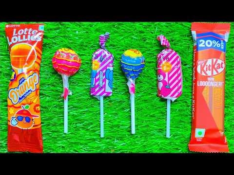 ASMR: Unboxing Delicious & Unique Lollipop Treats - Chocolate & Candy | Satisfying Lollipops Sounds