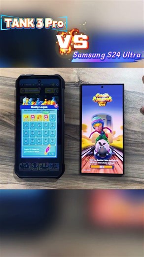 TANK 3 Pro vs Samsung S24 Ultra
