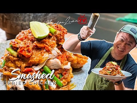 SMASHED FRIED CHICKEN ( Ayam Geprek ) | SHERSON LIAN