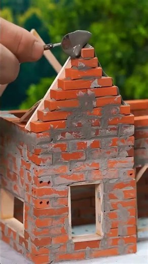 A Real House Build… Just in Mini Size 🏡🤏