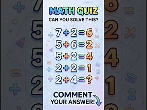 Math Puzzle Challenge: Can You Solve This? P3