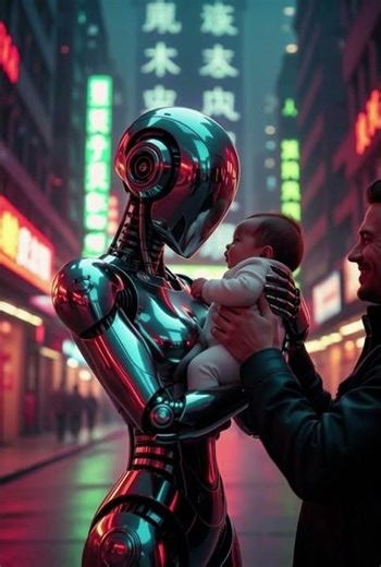 Artificial Heart, Real Emotions – A Robot’s Tender Moment!