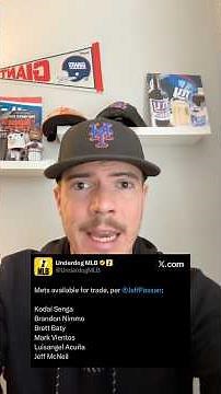 MAJOR Mets Trade Rumors per MLB Insider Jeff Passan! #MetsNews