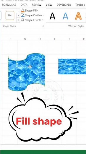 How to Fill Shape with Picture in Excel (Step-by-Step Tutorial) #excel