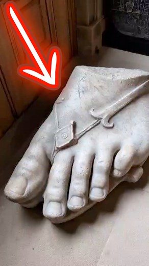 Something Strange about this Colossal Foot 🦶 #ancienthistory #history #ancientgreek #greek #ancientartifacts #ancientstatues #colossal #colossus #ancientcivilization | History Piece