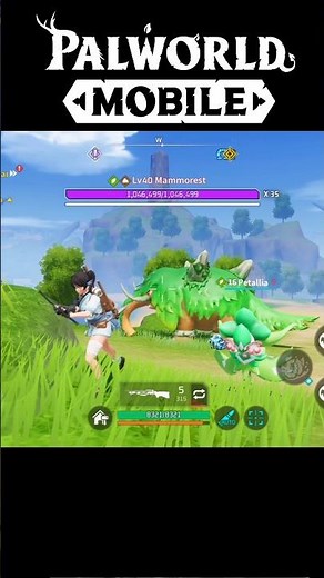 PALWORLD MOBILE GAMPLAY #palworldmobile #shorts