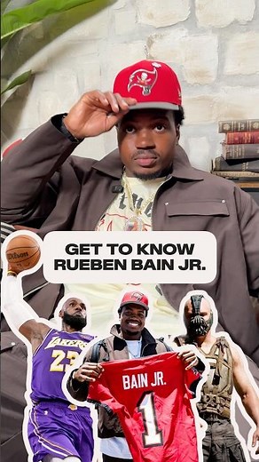 You’ll never guess Rueben Bain Jr.’s favorite villain… 😏 #ruebenbainjr #lebronjames #bane #hulk