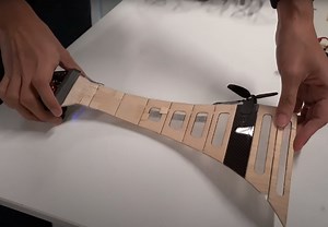 Foldable Micro Drone Uses Just One Wing and a Motor to Achieve Controllable Flight