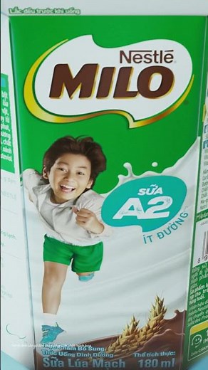 MẸ MÁT TAY CHỌN MILO VỚI SỮA A2, CON UỐNG LÀ THẤY MÁT LÒNG!