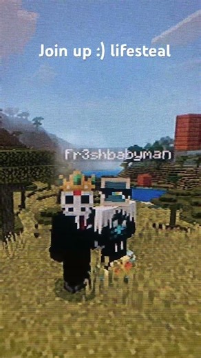 Join up lifesteal mincraft #minecraft #code #realms