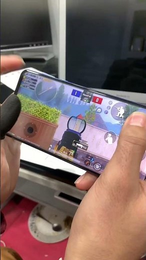 Sharp Aquos R5 Pubg test #aquosr5g vs #iphone8pluspubg