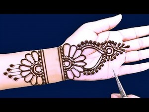 easy simple mehndi design new | arabic mehndi latest design | new latest henna mehandi design