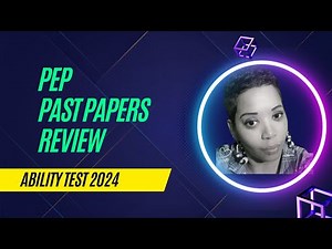 2024 PEP ABILITY TEST PAPER REVIEW