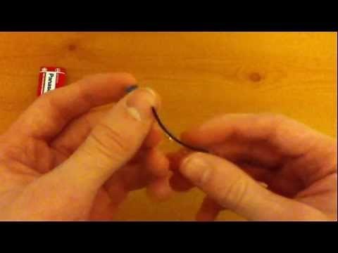 How to connect a slide switch to an LED