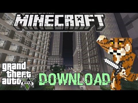 Minecraft xbox360 Modded GTA 5 Map Download