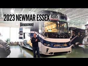 LUXURY 45 FOOTER! 2023 Newmar Essex 4595 Motorhome Walkthrough with Chris