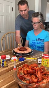 We race to see who can finish the shrimp ring first #eating #eatingshow #eatingfood #eatingasmr #eatinghealthy #eatingcontest #competitiveeating #Contest #challenge #ChallengeAccepted #challengeyourself This original video was produced by Original, Homespun Short Films, Network Media, and Lanette and Kurt. | Hack 'n' Giggle