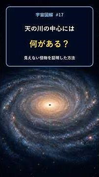 天の川銀河の中心には何があるのか #宇宙